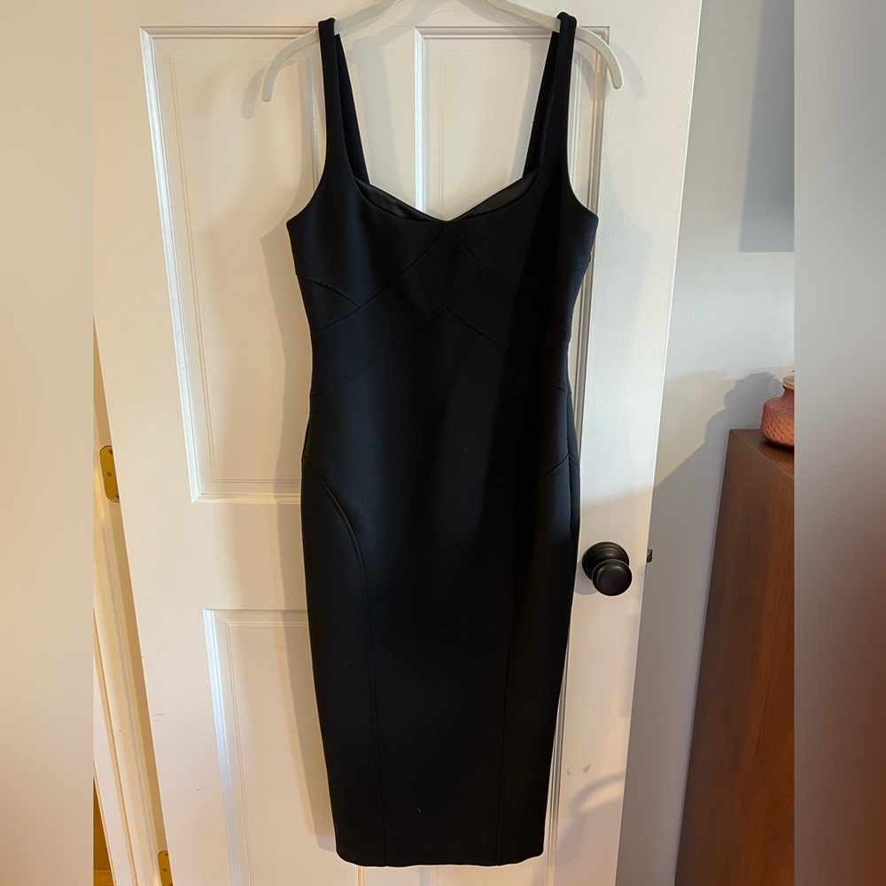 Cinq a Sept Black Bodycon Dress